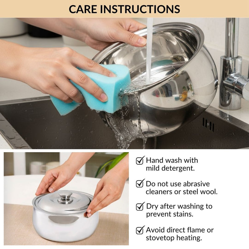 Insulated Stainless Steel Hot Pot 2100ml