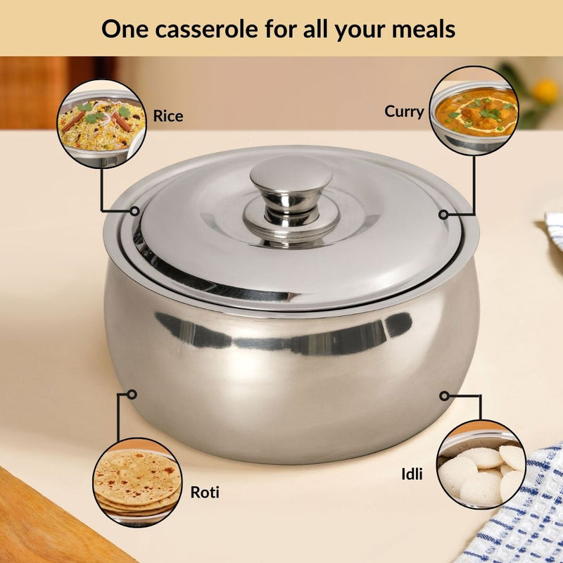 Insulated Stainless Steel Hot Pot 2100ml