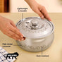 Insulated Stainless Steel Roti Casserole 1500ml