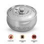Insulated Stainless Steel Roti Casserole 1500ml