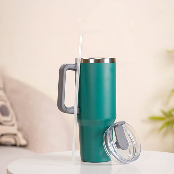 Stainless Steel Water Bottle With Straws 1200ml