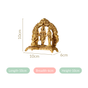 Ram Darbar Brass Statue For Prayer Room