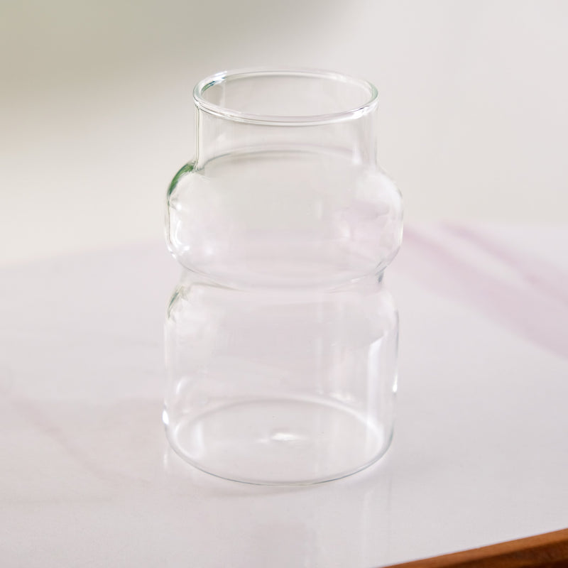 Japenese Style Glass Tumbler Set Of 2 325ml