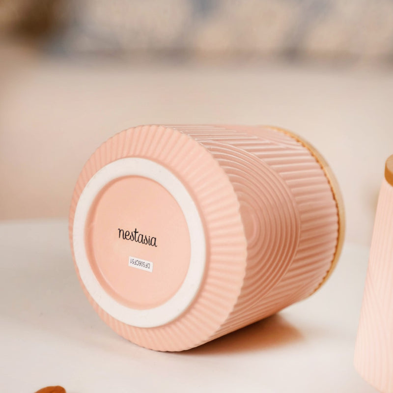 Modern Ceramic Storage Jar With Lid Set of 2