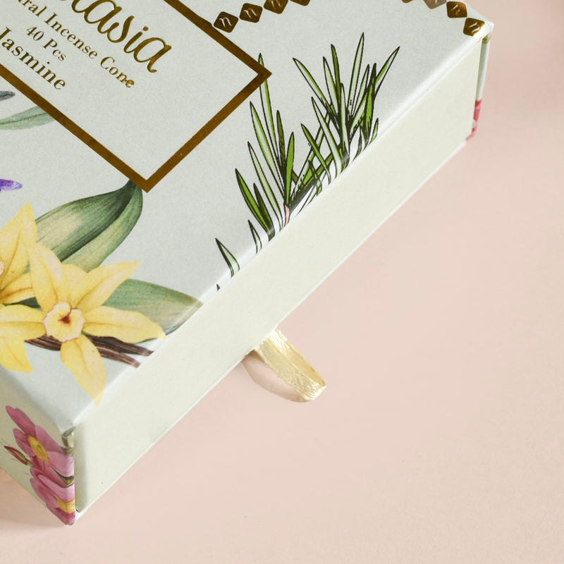 Jasmine Fragrant Incense Cones Pack Of 40