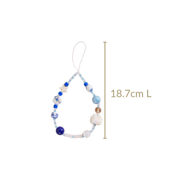 Coastal Drift Phone Charm Lanyard