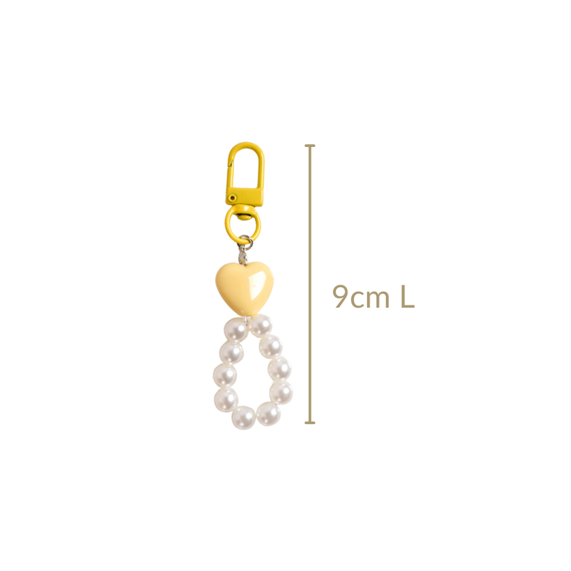 Rosy Dove Phone Charm