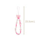 Blush And Bloom Phone Charm Strap