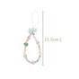 Peachy Blues Phone Lanyard