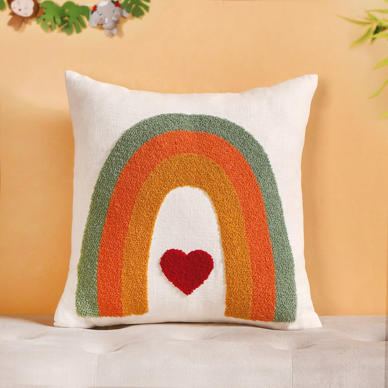 Up In The Air Embroidered Cushion Cover Set Of 2 40x40cm 6