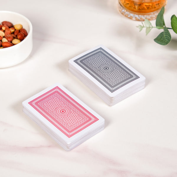 King And Queen Card Holder Set Of 2 With Playing Cards