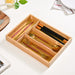 Wooden Kitchen Drawer Organiser For Cutlery