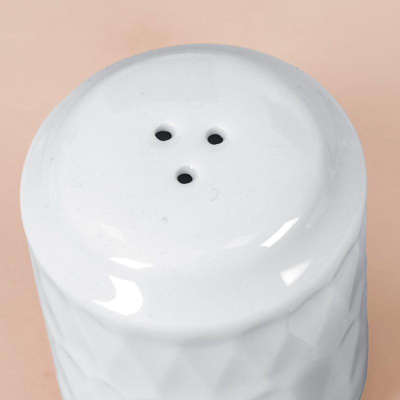 Ceramic Seasoning Jar Set Of 3 With Spoon And Wooden Stand