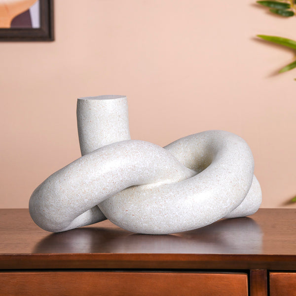 Artistic Twisted Knot Sculpture Showpiece