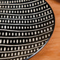 GeoTribe Print Ceramic Dinner Plate Set Of 6 11 Inch