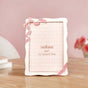 Large Blush Bow Photo Frame 13x18cm