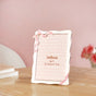 Large Blush Bow Photo Frame 13x18cm
