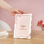 Large Blush Bow Photo Frame 13x18cm
