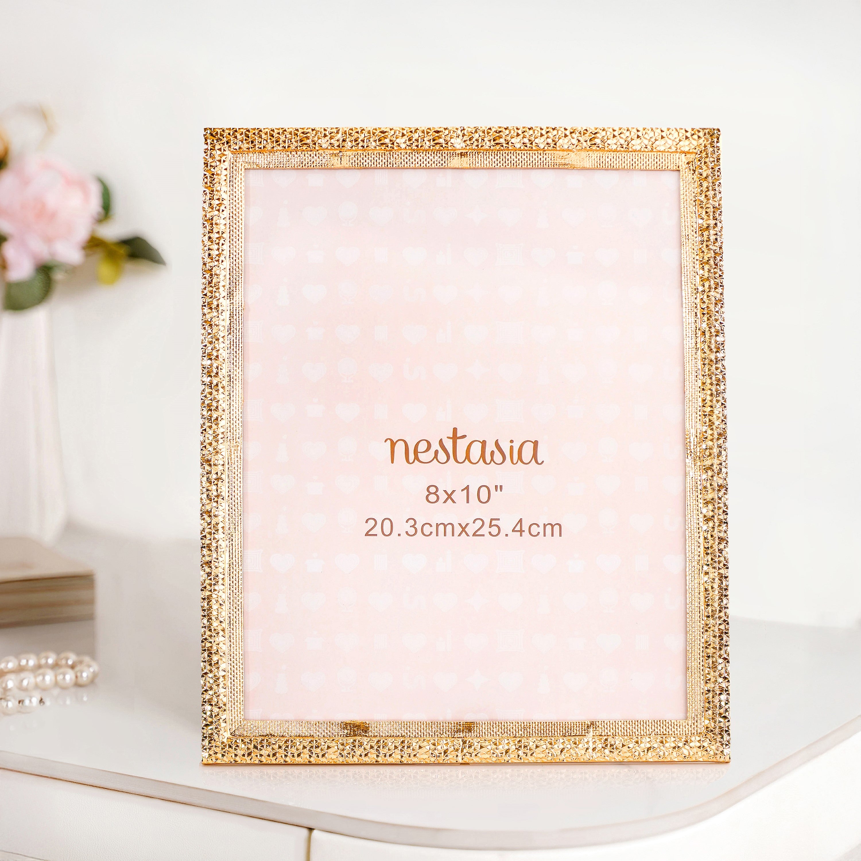 Large Golden Moments Picture Frame 20x25cm