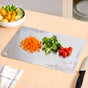 Laser Etched Stainless Steel Chopping Board 35x25cm