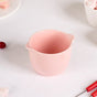 Pink Ceramic Fondue Set With 2 Dipping Skewers And Tealight Holder