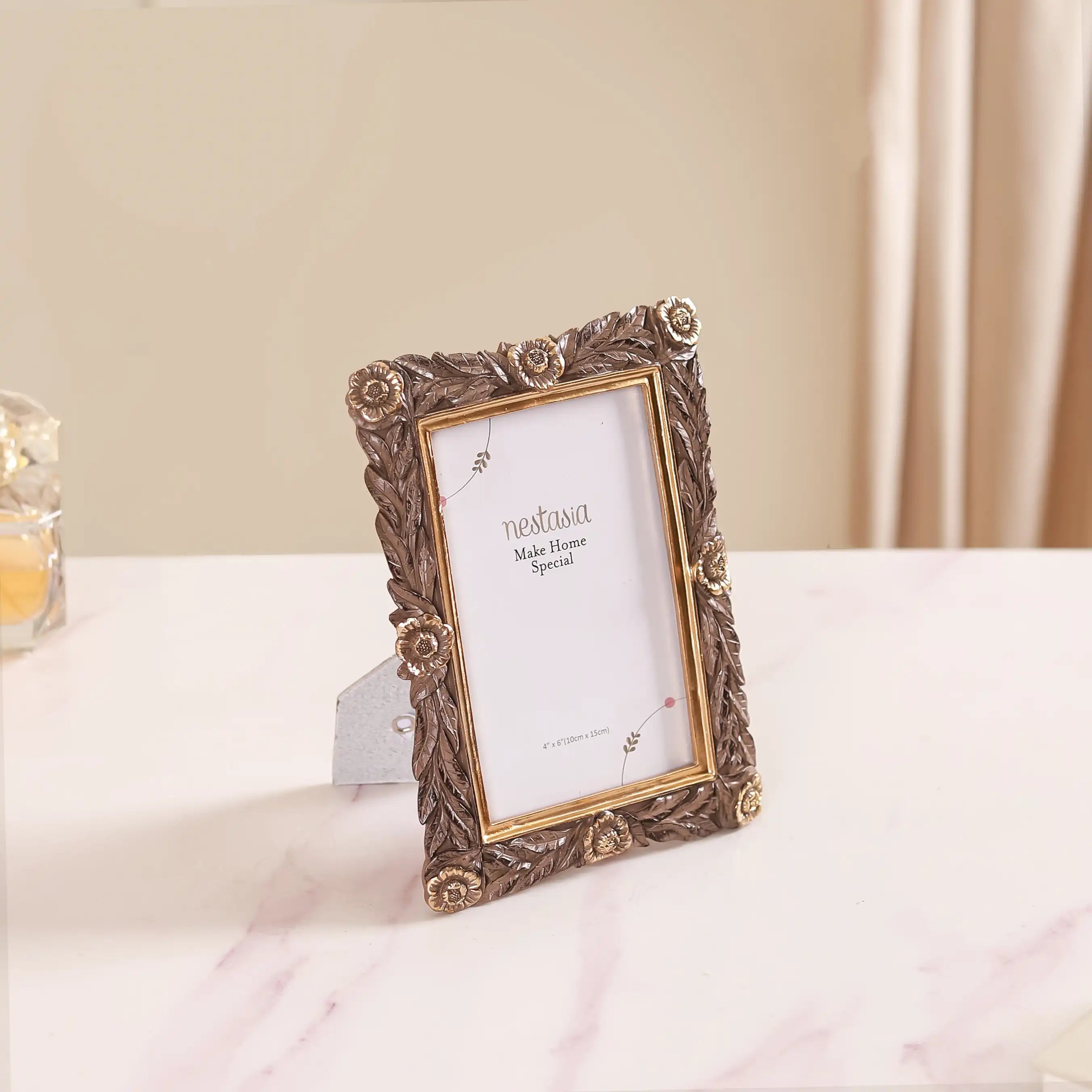 Buy Nestasia Golden Pearl Photo Frame Small Online