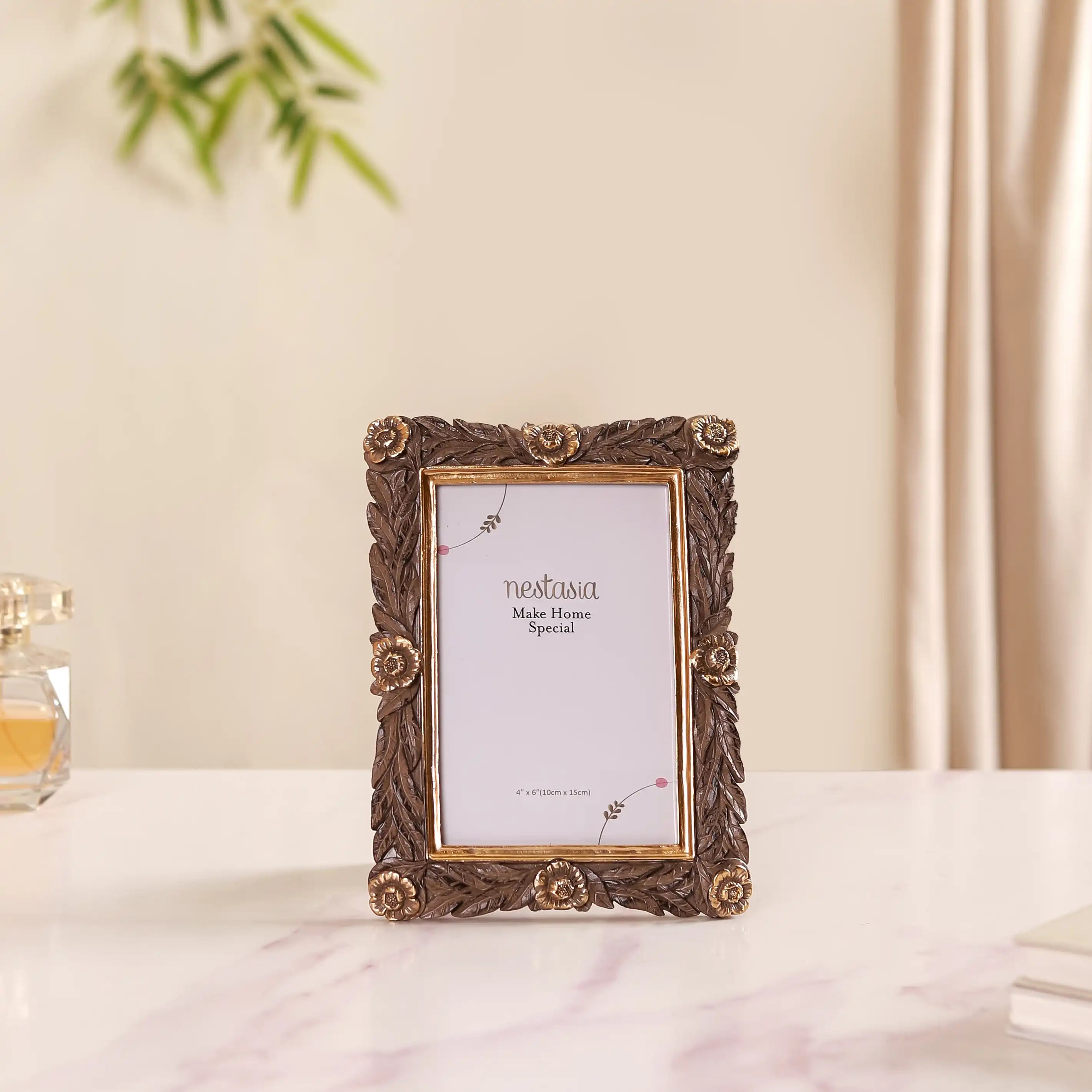 Buy Nestasia Golden Pearl Photo Frame Small Online