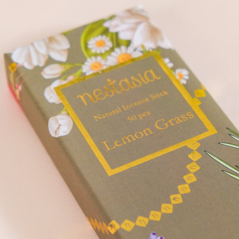 Lemongrass Scented Incense Sticks Pack Of 50