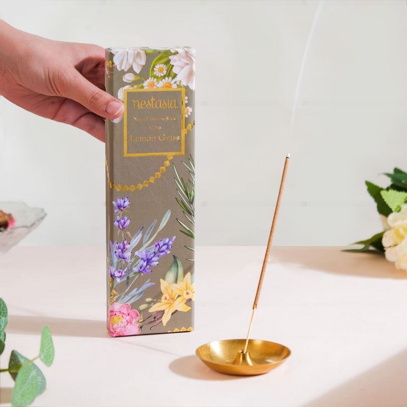 Lemongrass Scented Incense Sticks Pack Of 50