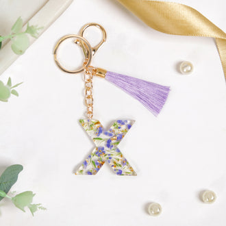 Lush Botanic Beauty X Resin Keyring With Tassel