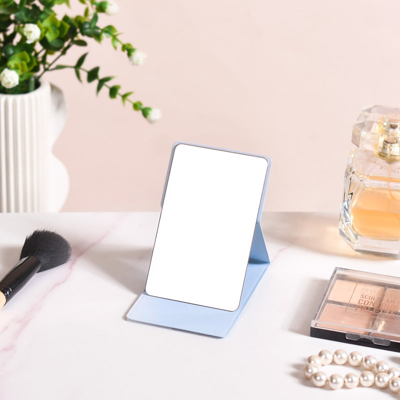 Elegant Compact Mirror Sky Blue - Elegant Compact Mirror, Sky Blue Mirror, Stylish Compact Mirror, Blue Compact Mirror, Decorative Mirror