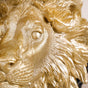 Regal Lion Decor Showpiece Gold