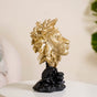 Regal Lion Decor Showpiece Gold