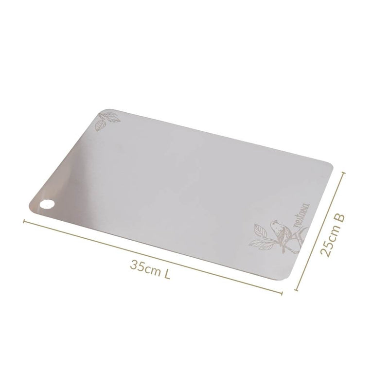 Little Bird Stainless Steel Chopping Board 35x25cm