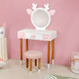 Little Deer Pretend Play Dressing Table