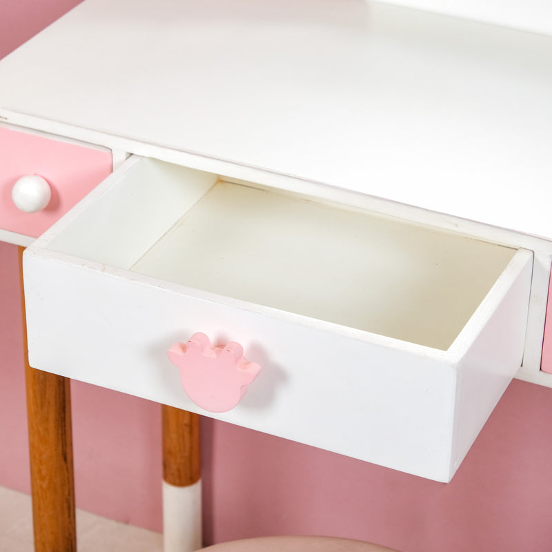 Little Deer Pretend Play Dressing Table