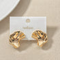 Little Miss Ginkgo Earrings Gold