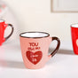 Love Note XO Ceramic Mug Set Of 4 210ml