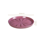 Luna Green And Purple Salad Plate Set Of 2 19cm