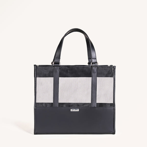 Mesh Lunch Bag Black