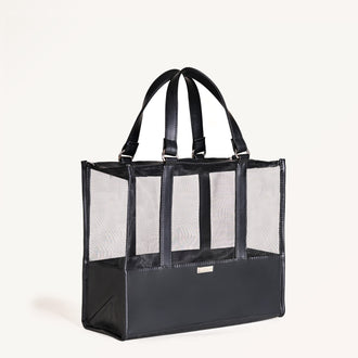 Mesh Lunch Bag Black