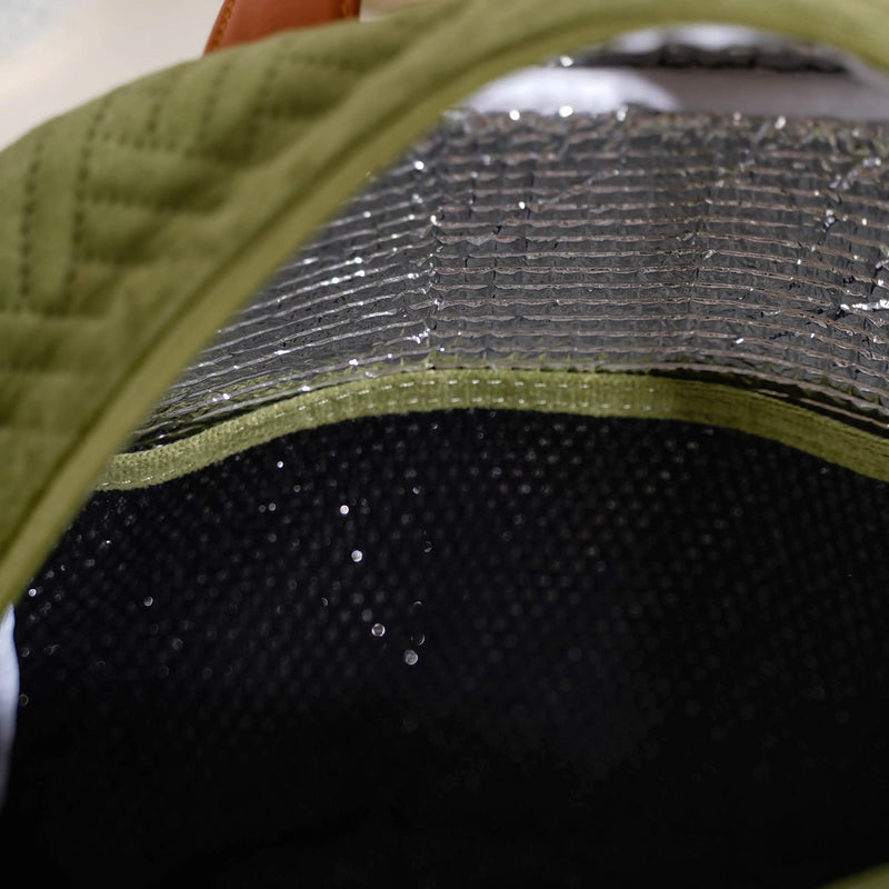 Thermal Insulated Travel Lunch Bag Green