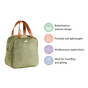 Thermal Insulated Travel Lunch Bag Green