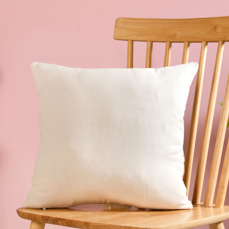 Luxe Botanical Cotton Slub Cushion Cover