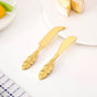 Luxury Gold Butter Knife And Cheese Knife Set Of 2