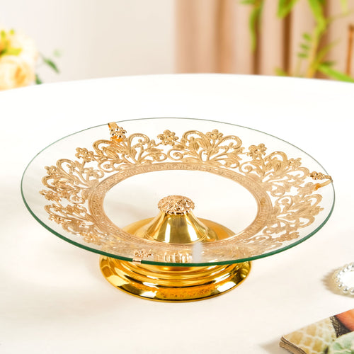 Luxe Pedestal Serving Tray Riser