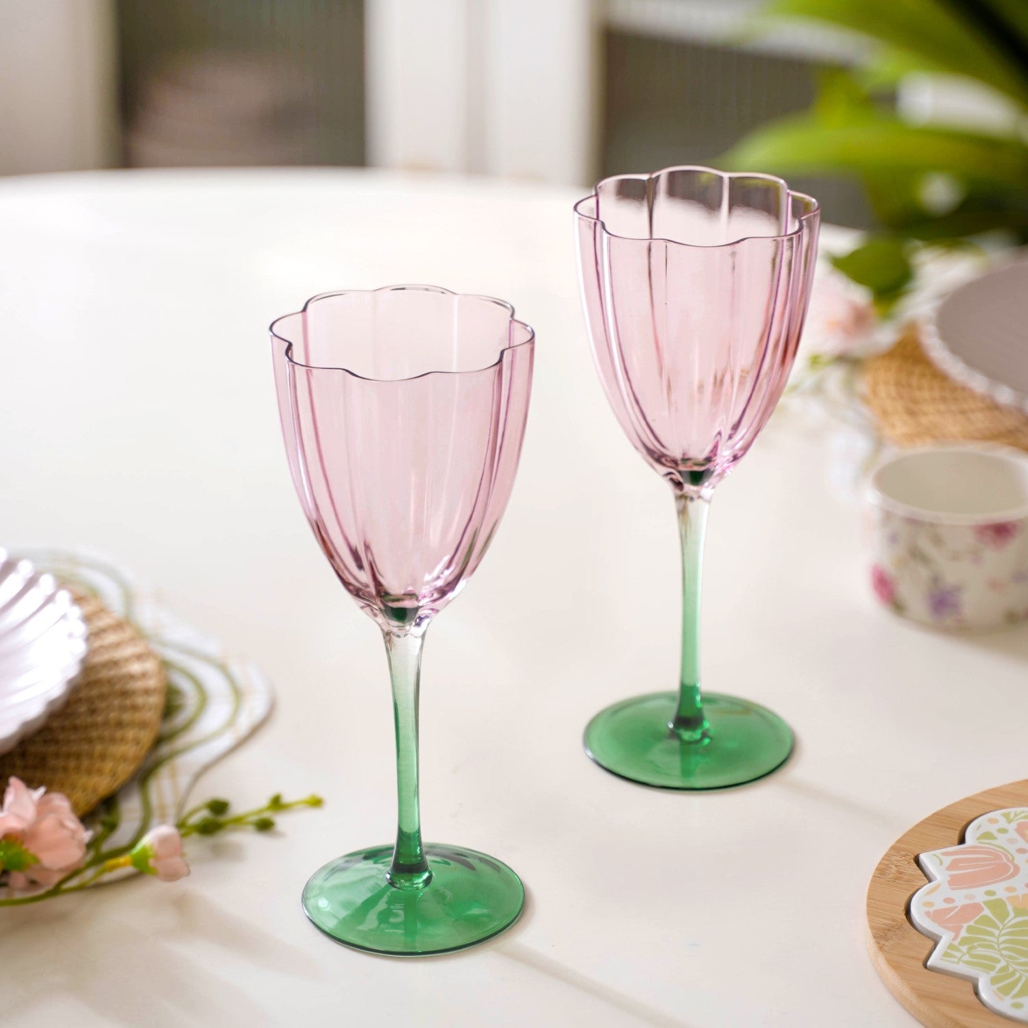 Luxe Tulip Wine Glass Set Of 2 320ml