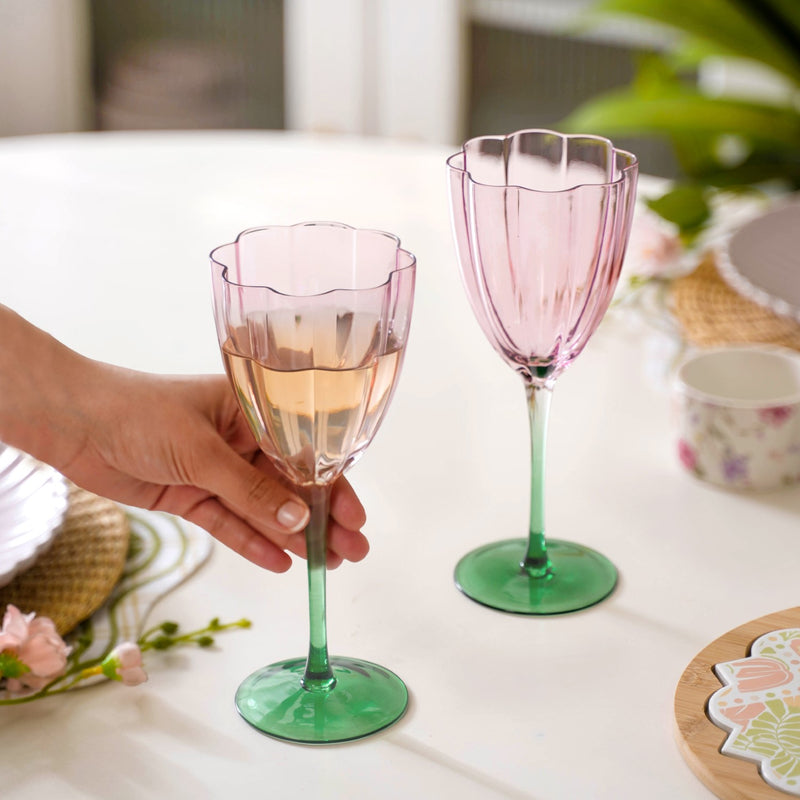 Luxe Tulip Wine Glass Set Of 2 320ml