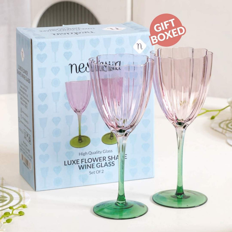 Luxe Tulip Wine Glass Set Of 2 320ml
