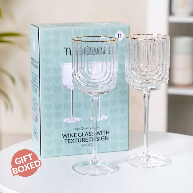 Luxe Wine Glass Set Of 2 330ml